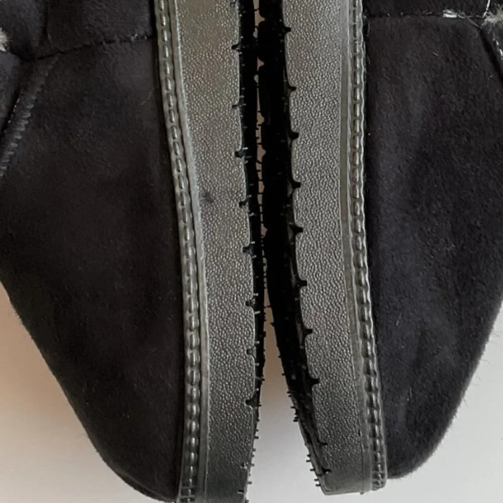 FAUX FUR BLACK BOOTS UNISEX